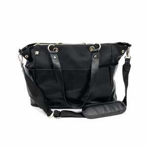 BEIS Black Faux Leather Tote | Women’s OS | Classic Baby Bag